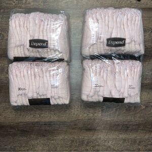 Depend Fit Flex Maximum Absorbency Underwear for Women Size Small New 60 Count